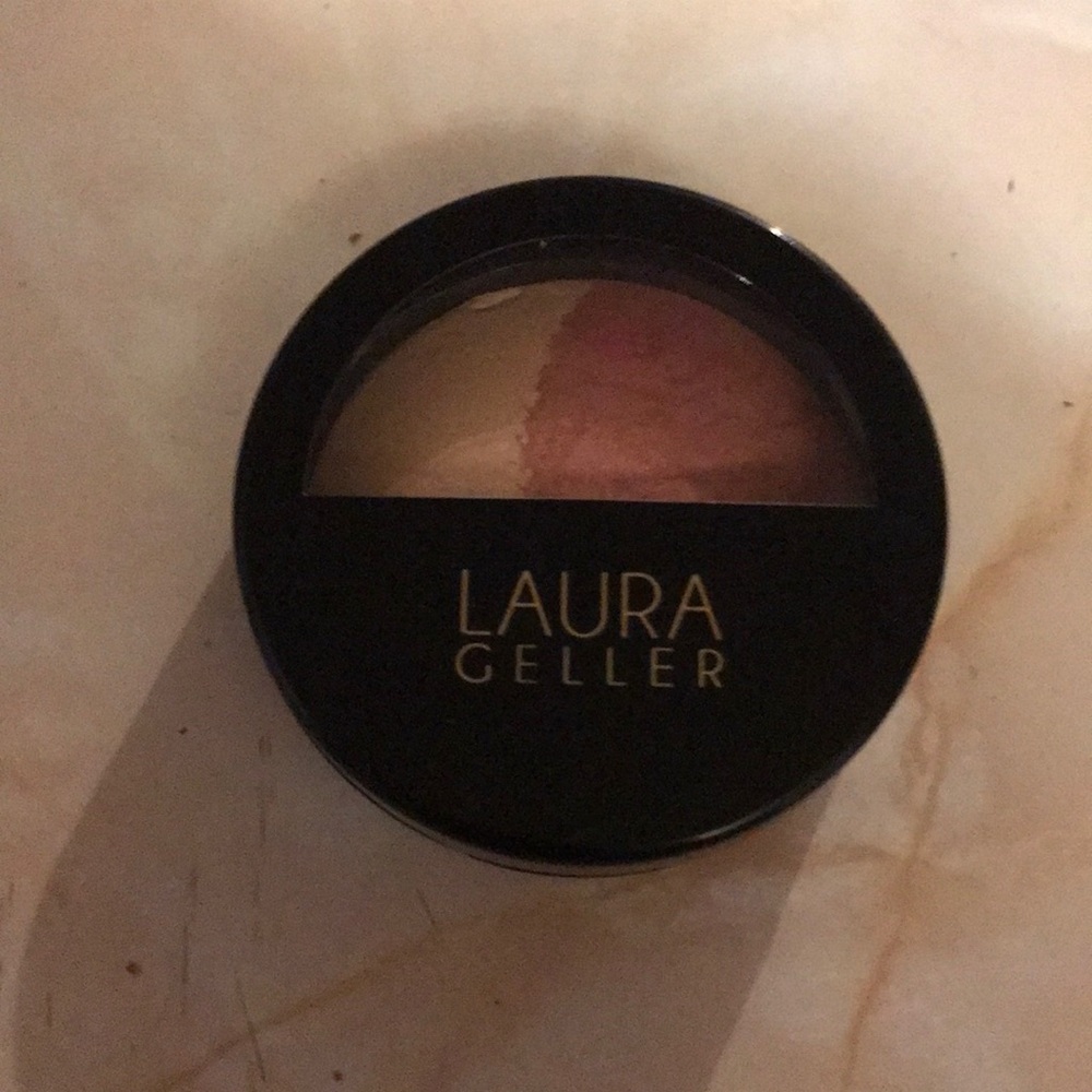 Laura Geller Baked Blush and Highlight Duo - French Vanilla & Pink Buttercream